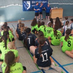 Trainingsturnier der U16 weiblich in Eisfeld