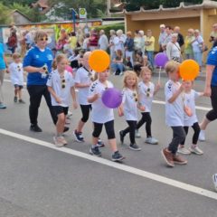 Stadtfestumzug zur 1150-Jahrfeier von Schmalkalden