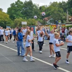 Stadtfestumzug zur 1150-Jahrfeier von Schmalkalden