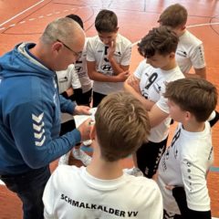 Trainingsturnier der U16 männlich in Neuhaus