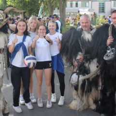 Stadtfestumzug zur 1150-Jahrfeier von Schmalkalden