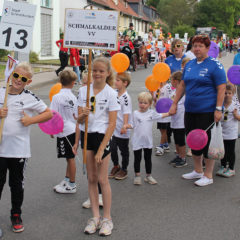 Stadtfestumzug zur 1150-Jahrfeier von Schmalkalden