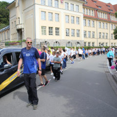 Stadtfestumzug zur 1150-Jahrfeier von Schmalkalden