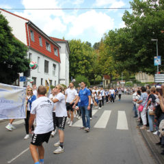 Stadtfestumzug zur 1150-Jahrfeier von Schmalkalden