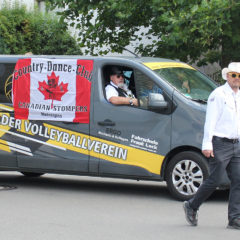 Stadtfestumzug zur 1150-Jahrfeier von Schmalkalden