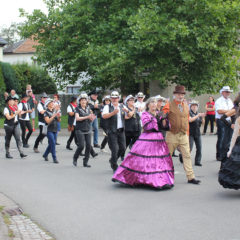 Stadtfestumzug zur 1150-Jahrfeier von Schmalkalden