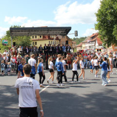 Stadtfestumzug zur 1150-Jahrfeier von Schmalkalden