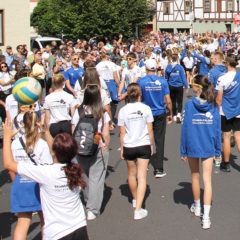 Stadtfestumzug zur 1150-Jahrfeier von Schmalkalden